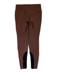Equiline Knee Patch Breeches in Hot Chocolate