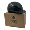 Charles Owen 'Luna' Wide Peak Helmet in Black Matte/Black Gloss 
