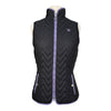 Ariat 'Ashley' Insulated Vest in Black/Purple