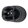 Charles Owen 'Luna' Wide Peak Helmet in Black Matte/Black Gloss 
