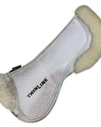 ThinLine Full Sheepskin Trifecta Half Pad in White - Medium