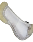 ThinLine Full Sheepskin Trifecta Half Pad in White - Medium