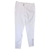 Free Ride Equestrian 'Pro' Knee Patch Breech in White