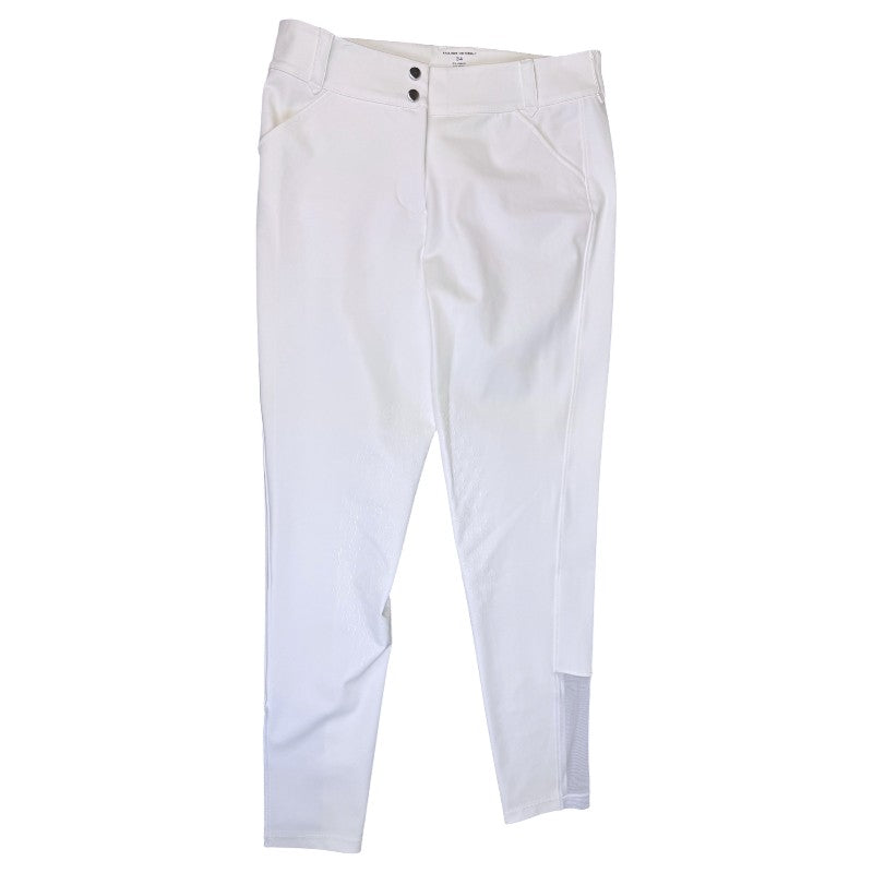 Free Ride Equestrian 'Pro' Knee Patch Breech in White