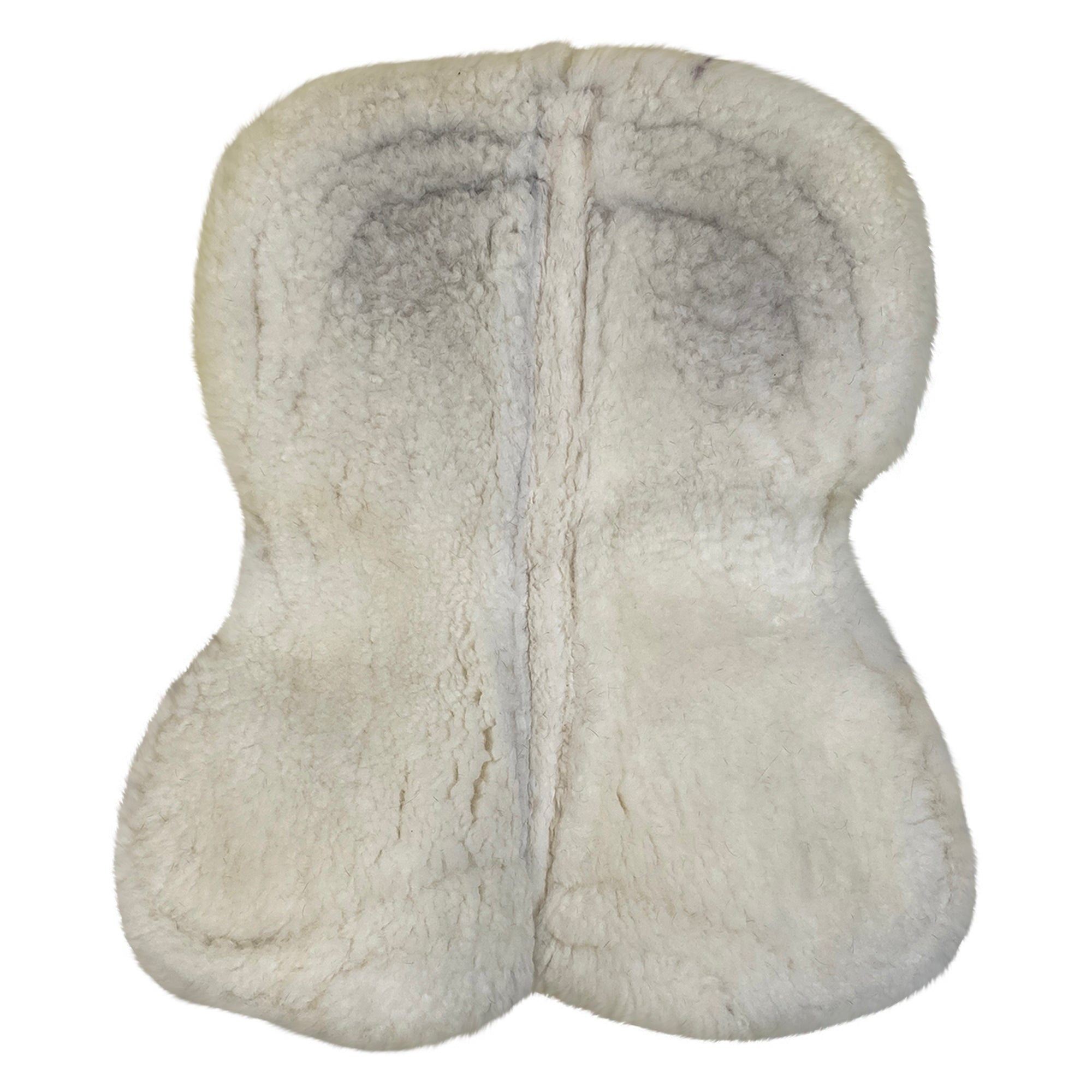 ThinLine Full Sheepskin Trifecta Half Pad in White - Medium