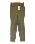 Ovation Euroweave Side Zip Breeches in Tan