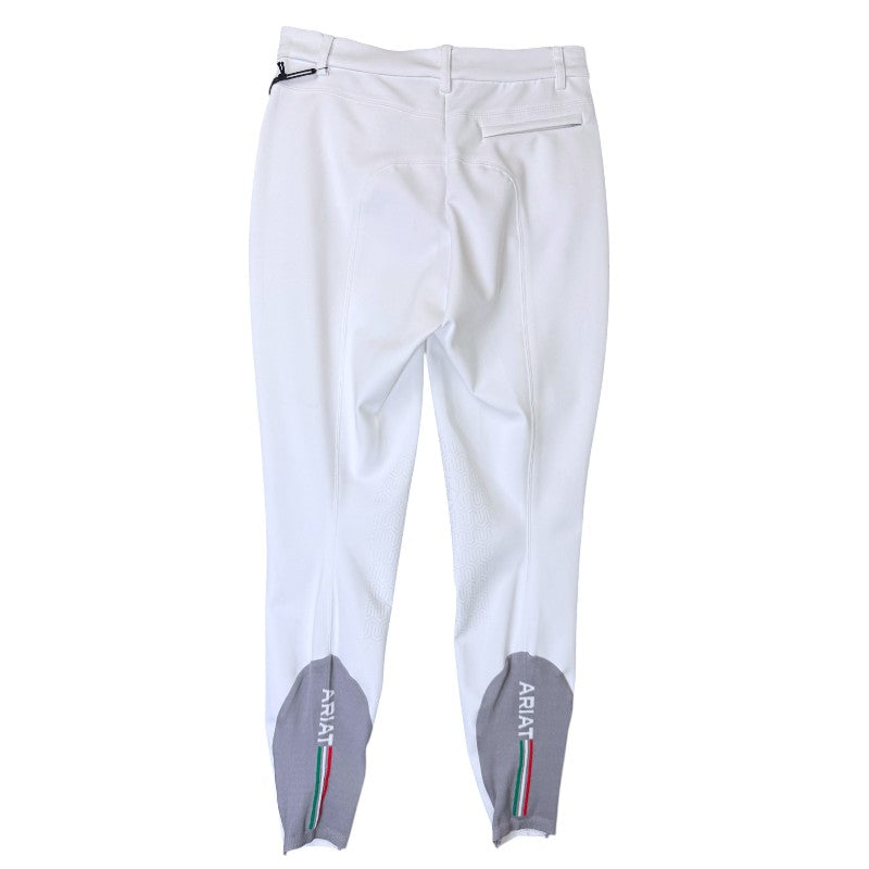Ariat 'Speranza' Knee Patch Breeches in White