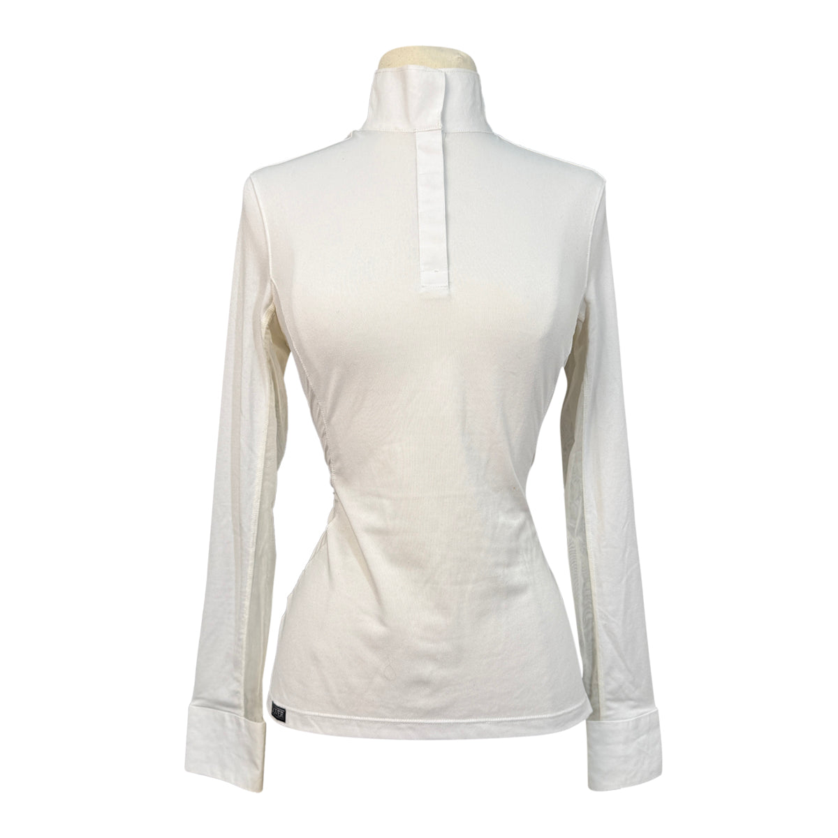 Dover Saddlery 'CoolBlast' Long Sleeve Competition Shirt in White