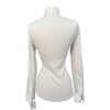 Dover Saddlery 'CoolBlast' Long Sleeve Competition Shirt in White