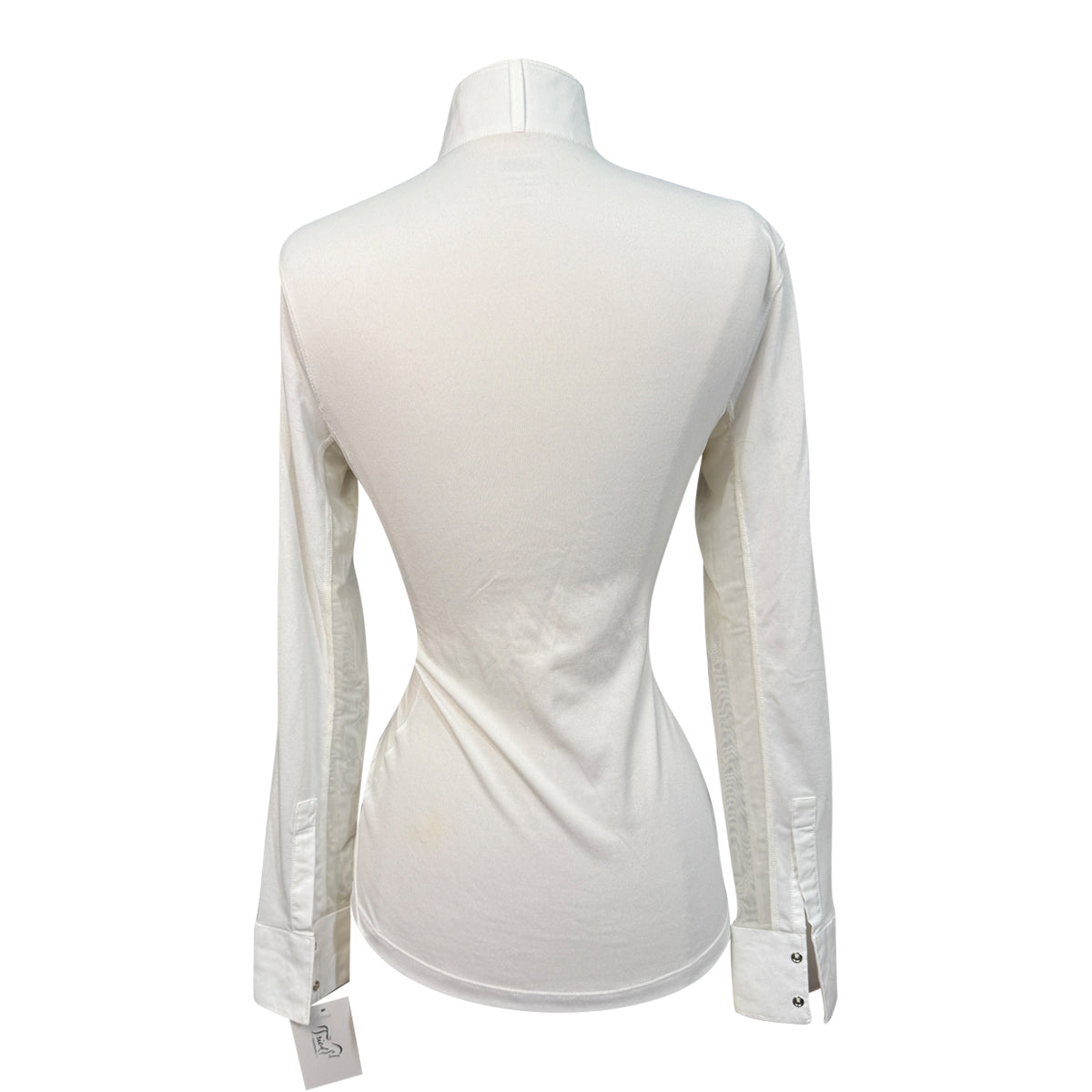 Dover Saddlery 'CoolBlast' Long Sleeve Competition Shirt in White