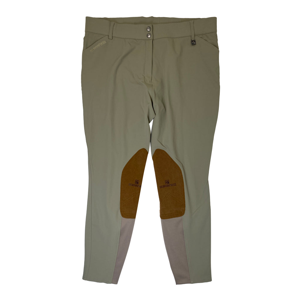 Romfh 'Sarafina' Knee Patch Breeches in Tan