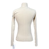 TKEQ The 'Kennedy' Seamless Long Sleeve in Vanilla - Women's S/M