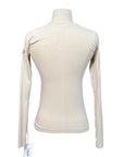 TKEQ The 'Kennedy' Seamless Long Sleeve in Vanilla - Women's S/M