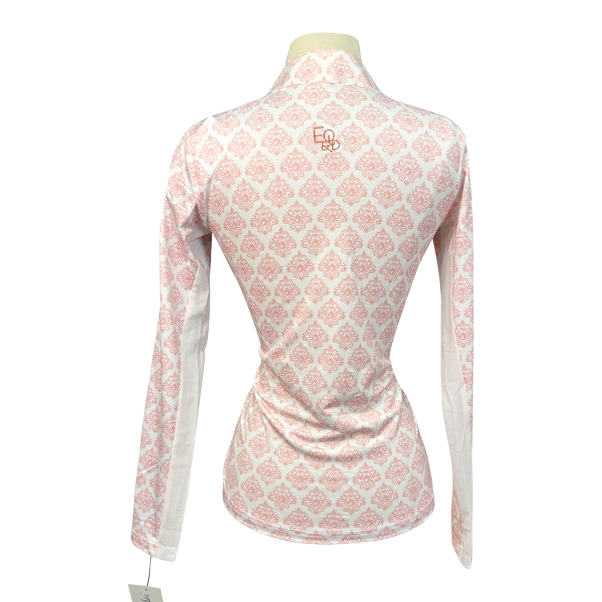 Equine & Design 'Sarah' Shirt in Pink Horse Damask