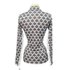 Equine & Design 'Sarah' Shirt in Black Horse Damask - Women's Small