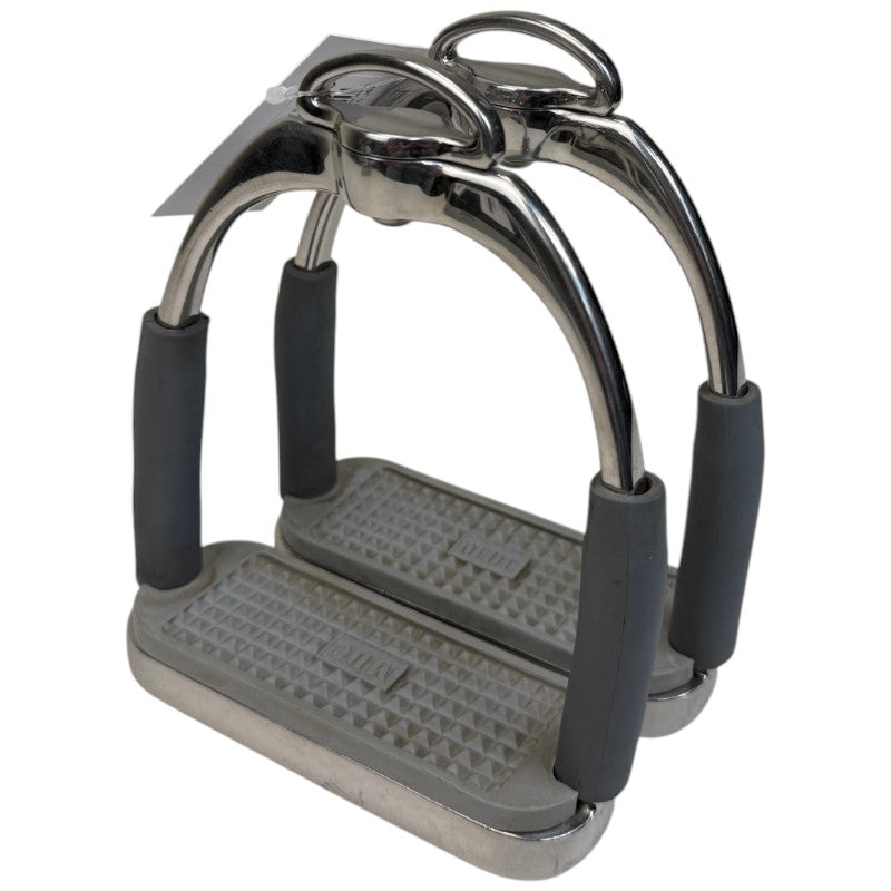 MDC Ultimate Stirrups in Stainless Steel/Rubber 