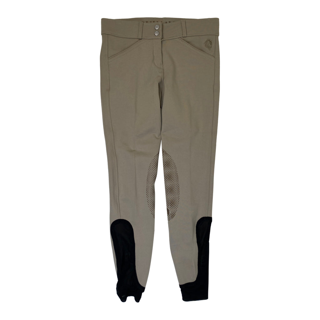 Equinavia 'Astrid' Silicone Knee Patch Breeches in Tan