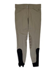 Equinavia 'Astrid' Silicone Knee Patch Breeches in Tan