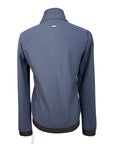 Alessandro Albanese 'Respira' Bonded Fleece Jacket in Navy