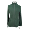 Riding Sport Fleece Zip Up in Hunter Green