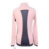 Horseware 'Lana' Technical Full Zip Top in Rosewater/Charcoal - Women's Small