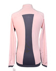 Horseware 'Lana' Technical Full Zip Top in Rosewater/Charcoal - Women's Small