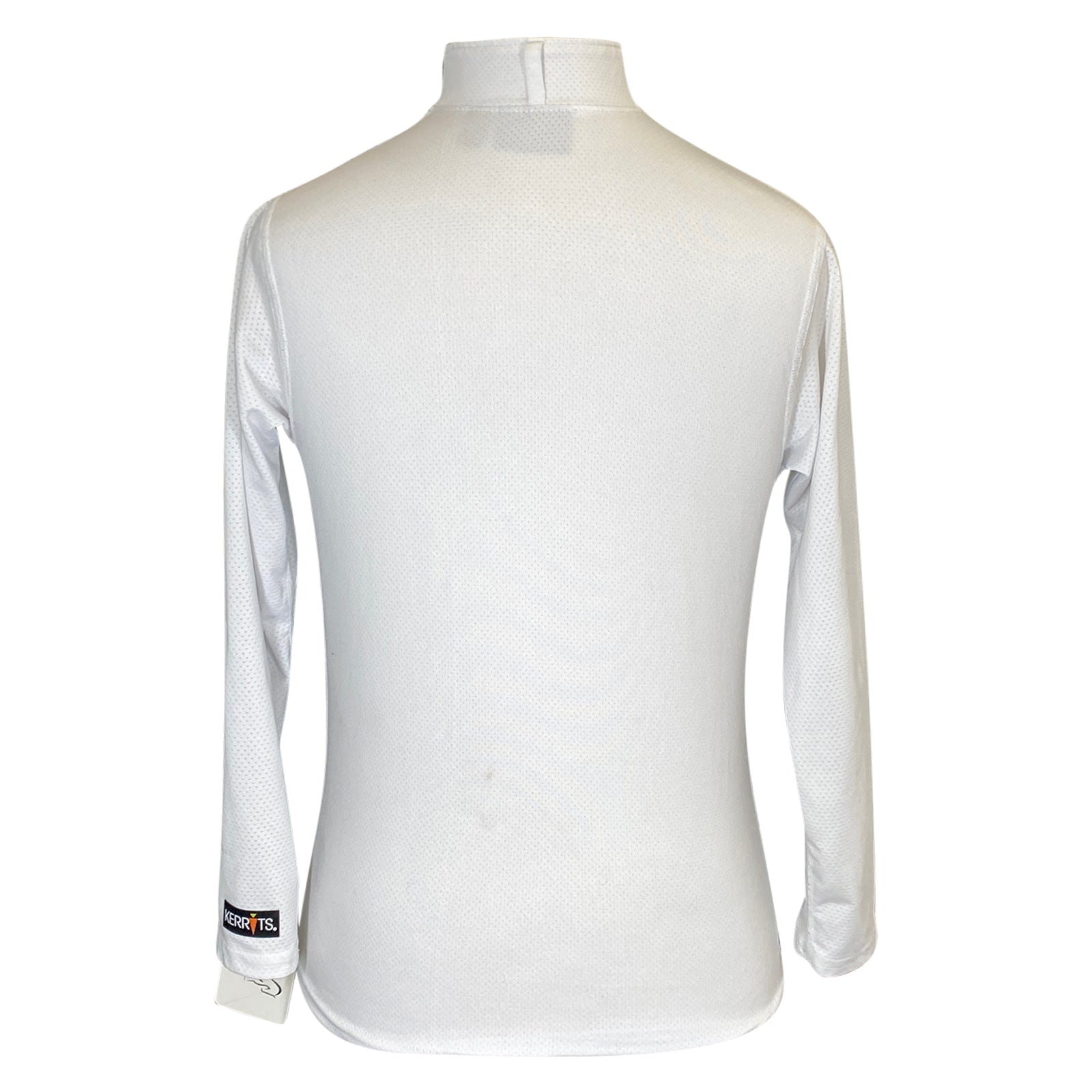 Kerrits Kids 'Ice Fil Lite' Long Sleeve Shirt in White - Children's Small