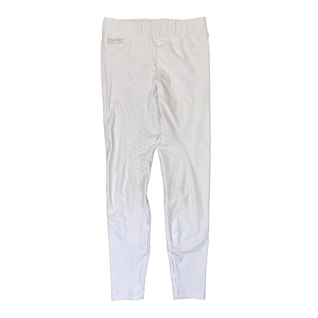 Esprit Equestrian '2.0 Pro' Riding Tights in White