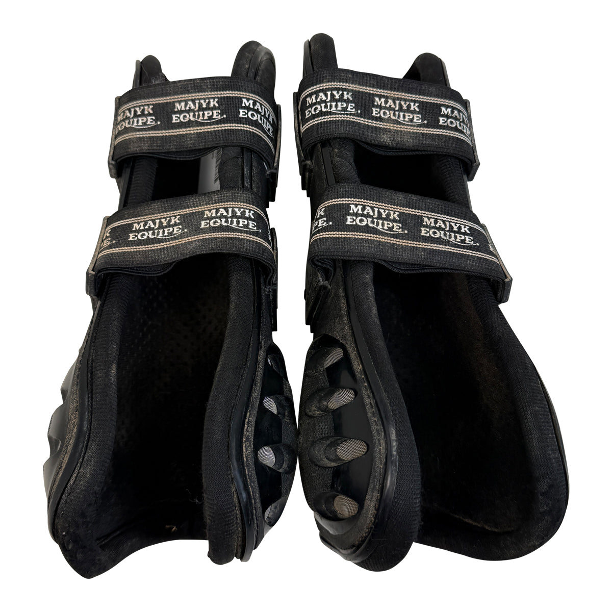 Majyk Equipe Stadium Front Jump Boots in Black