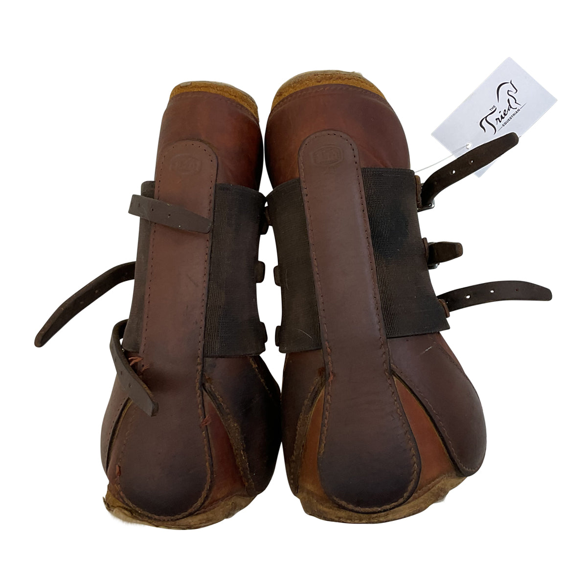 Beval Open Front Eq Boots in Brown 