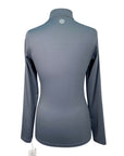 TKEQ 'Quinn' Long Sleeve Shirt in Nickel 