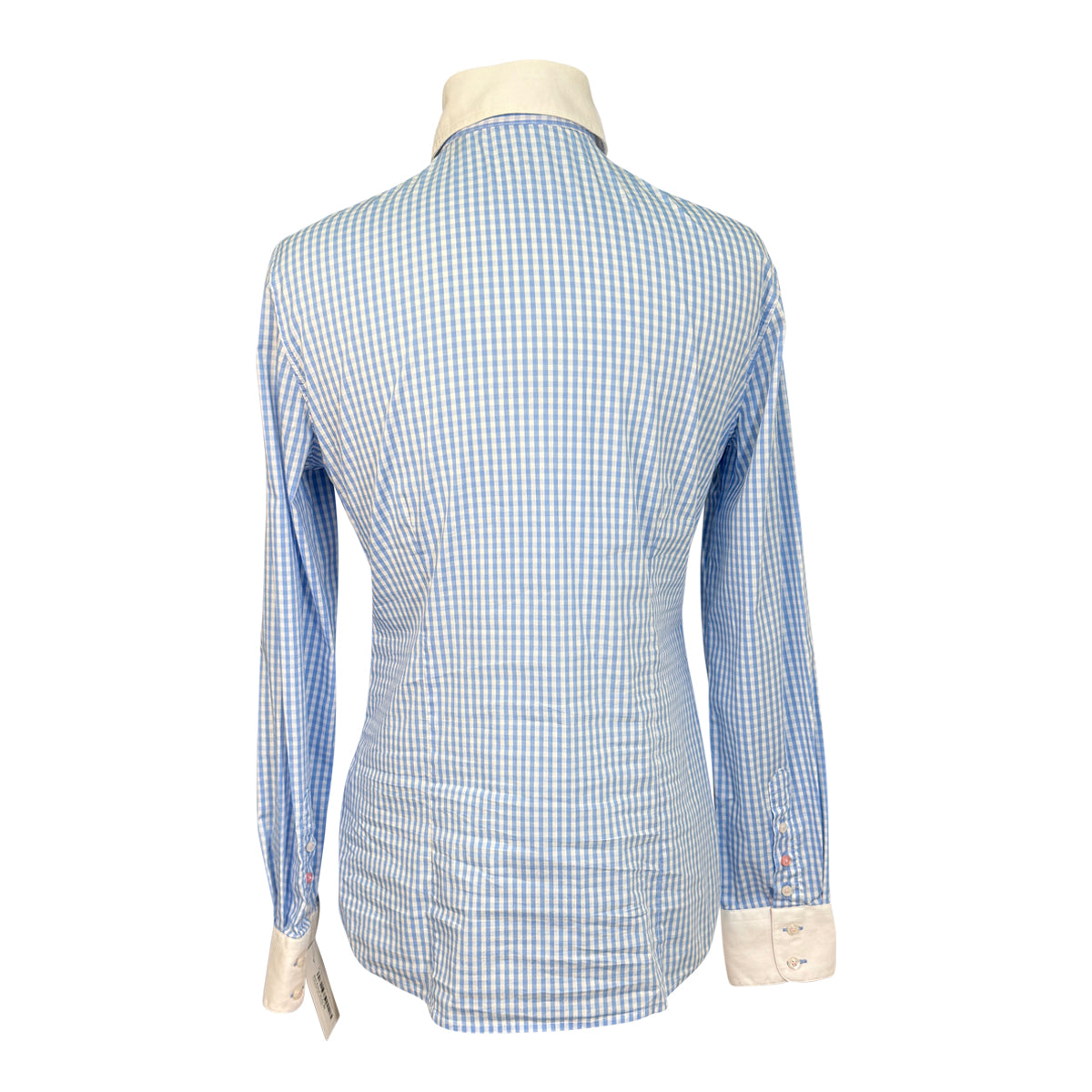 Fior Da Liso Marit Shirt in Blue Plaid 