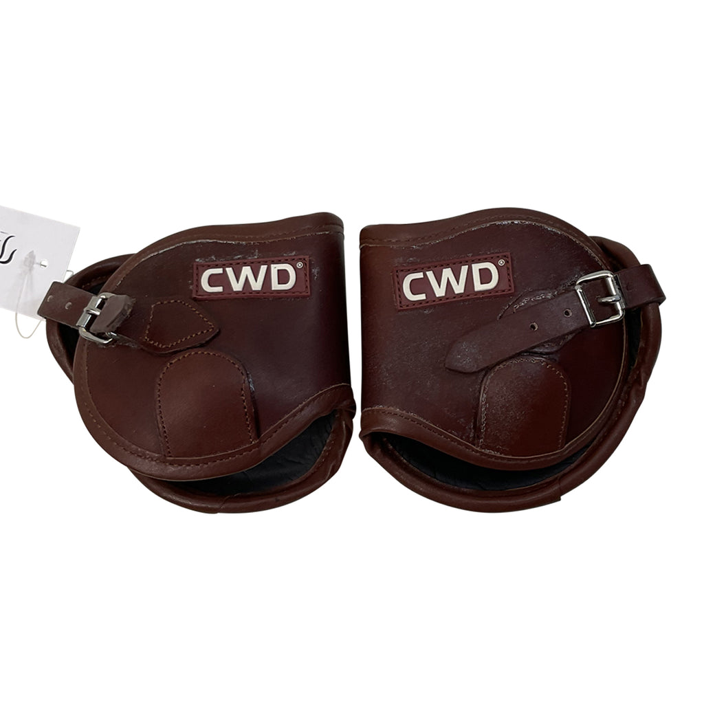 CWD Equitation Buckle Open Hind Boots in Brown