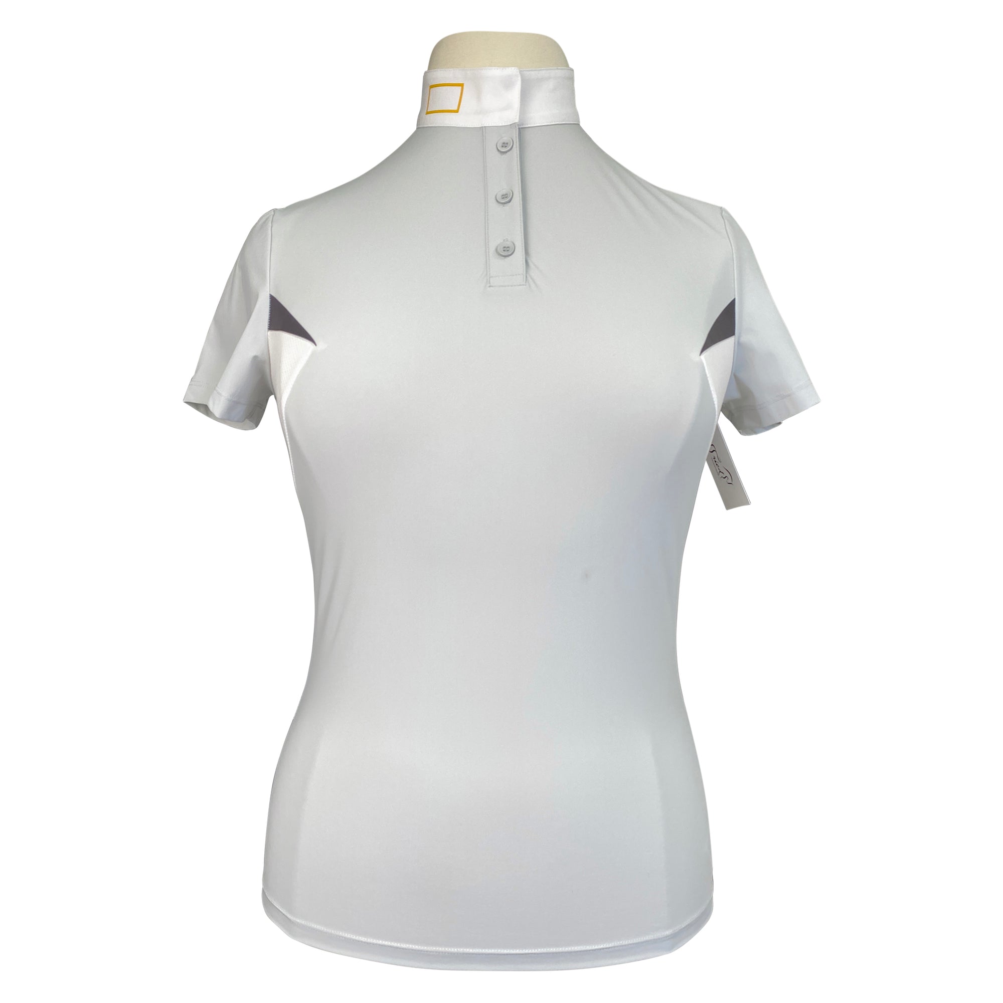 RG Jersey Button Competition Polo in Fog