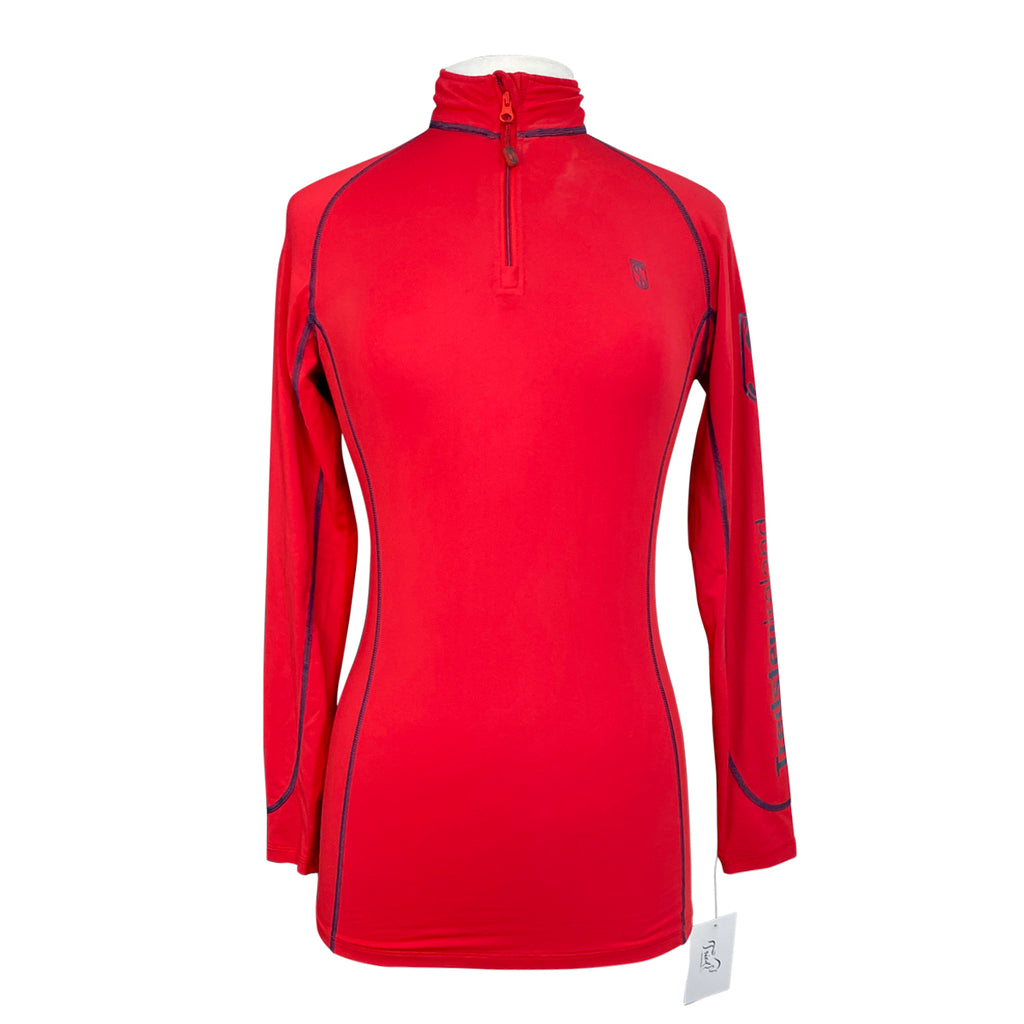 Tredstep 'Futura' Sport Shirt in Red w/ Navy - Women's XS