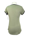 Spiced Equestrian 'Camp' Tee in Forest - Women's Large