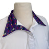 Romfh Chill Factor Short Sleeve Show Shirt in White/Rainbow Horses