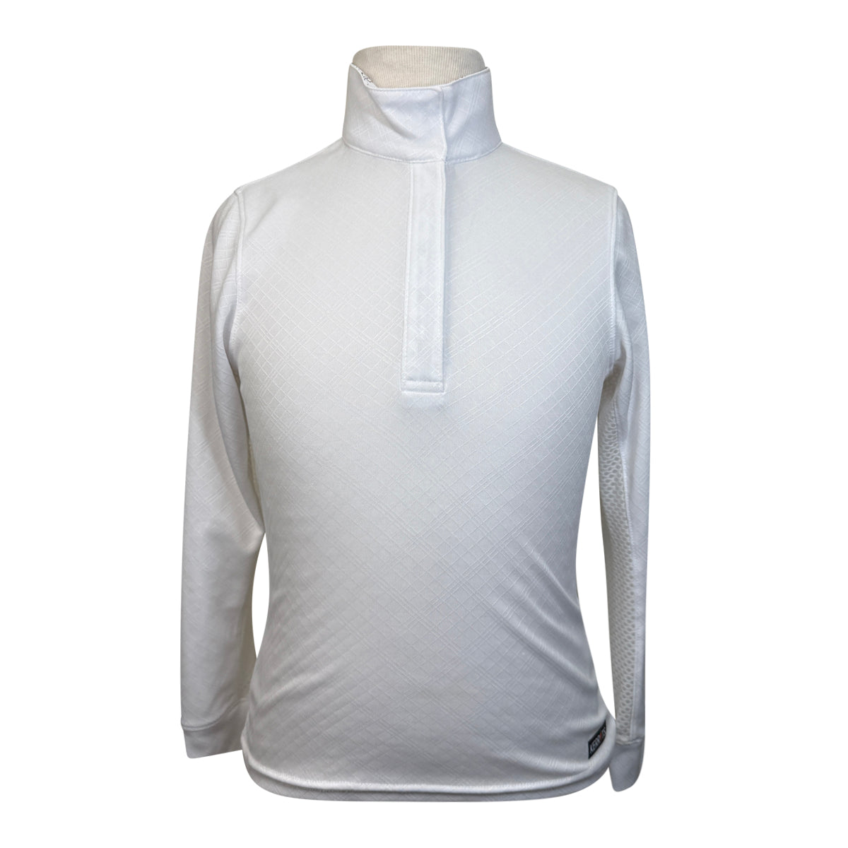 Kerrits Kids 'Encore' Long Sleeve Show Shirt in White