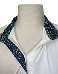 RJ Classics 'Maddie' Show Shirt in White/Garden