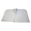 Halter Ego European Cotton Dressage Pad in White/B+W Trim - Full