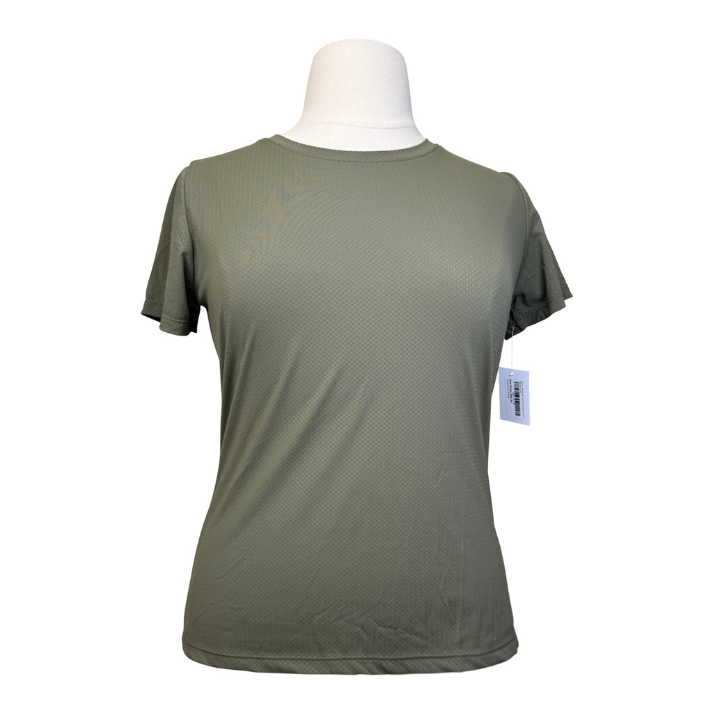 Botori 'Diamond' Tech Tee in Army Green
