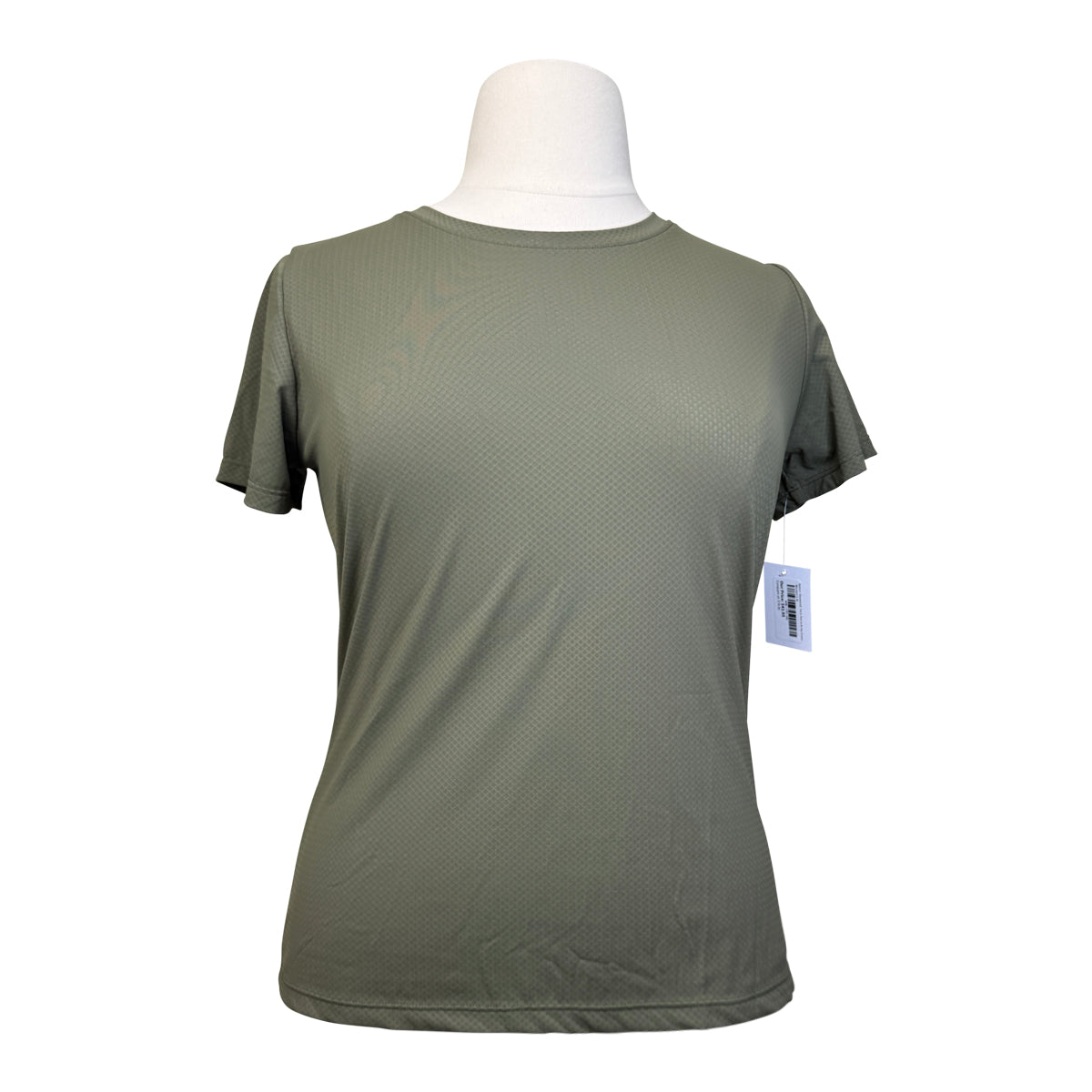 Botori 'Diamond' Tech Tee in Army Green