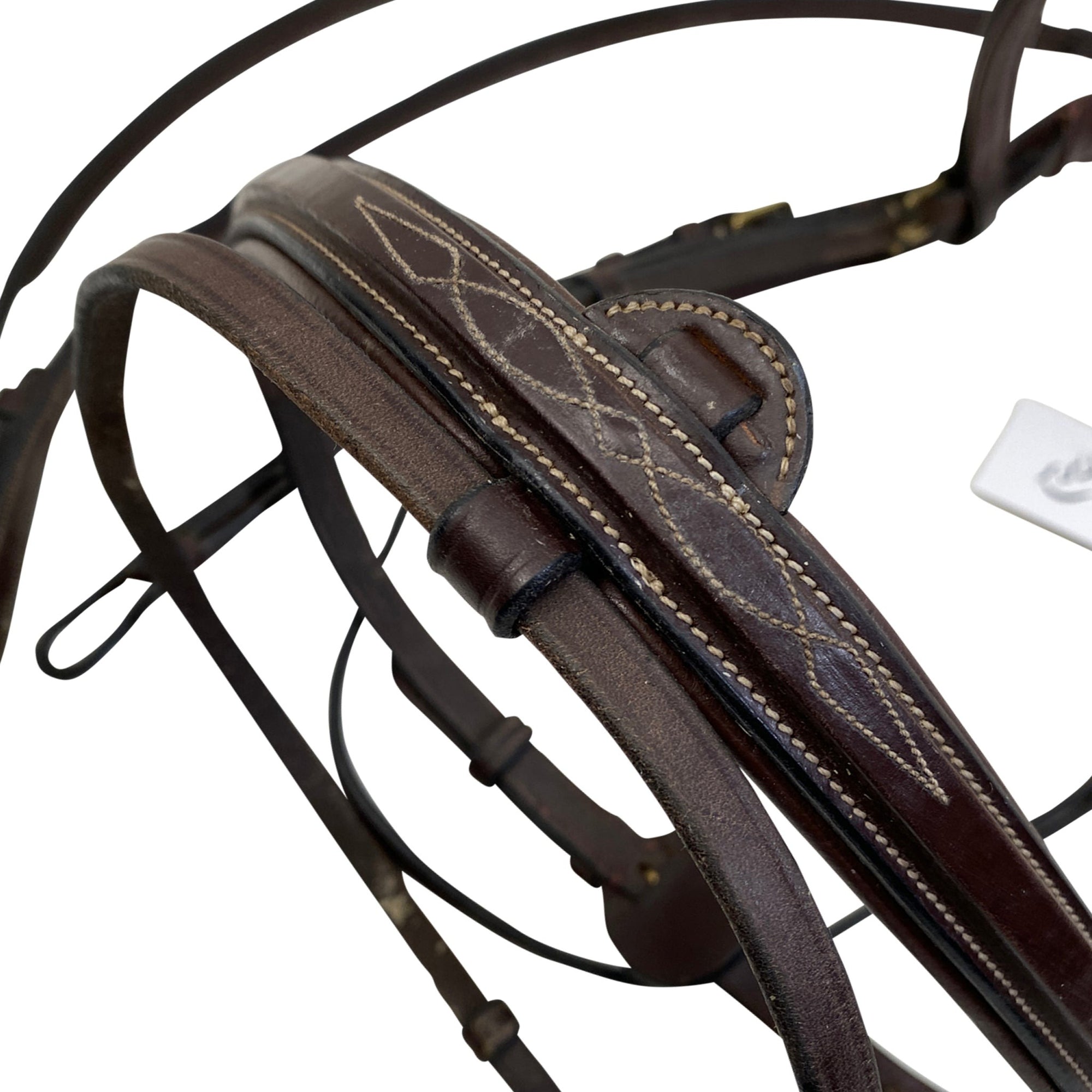 Dy'on Removable Flash Bridle w/ Reins in Brown