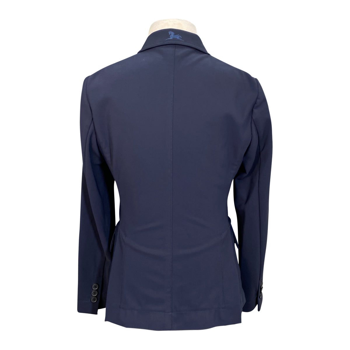 Back of RJ Classics Orange Label 'Shore' Show Coat in Navy - Children's 14S