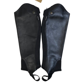 Dublin 'Evolution' Half Chaps in Black