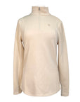 Ariat Lucent 1/4 Zip Base Layer in Beige