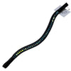 Halter Ego Crystal Patent Wave Browband in Patent Black/Bermuda Blue - 16.5" (Full)