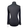 Essex Classics Jumper Long Sleeve Show Shirt in Black/Teal