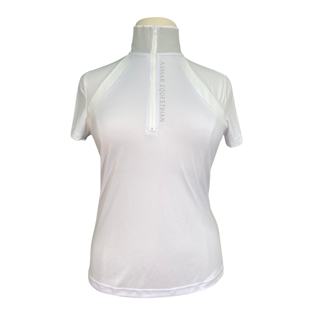 Asmar Equestrian Tech Riding Shirt in White