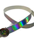 Standard Issue Equestrian Belt in Holographic 